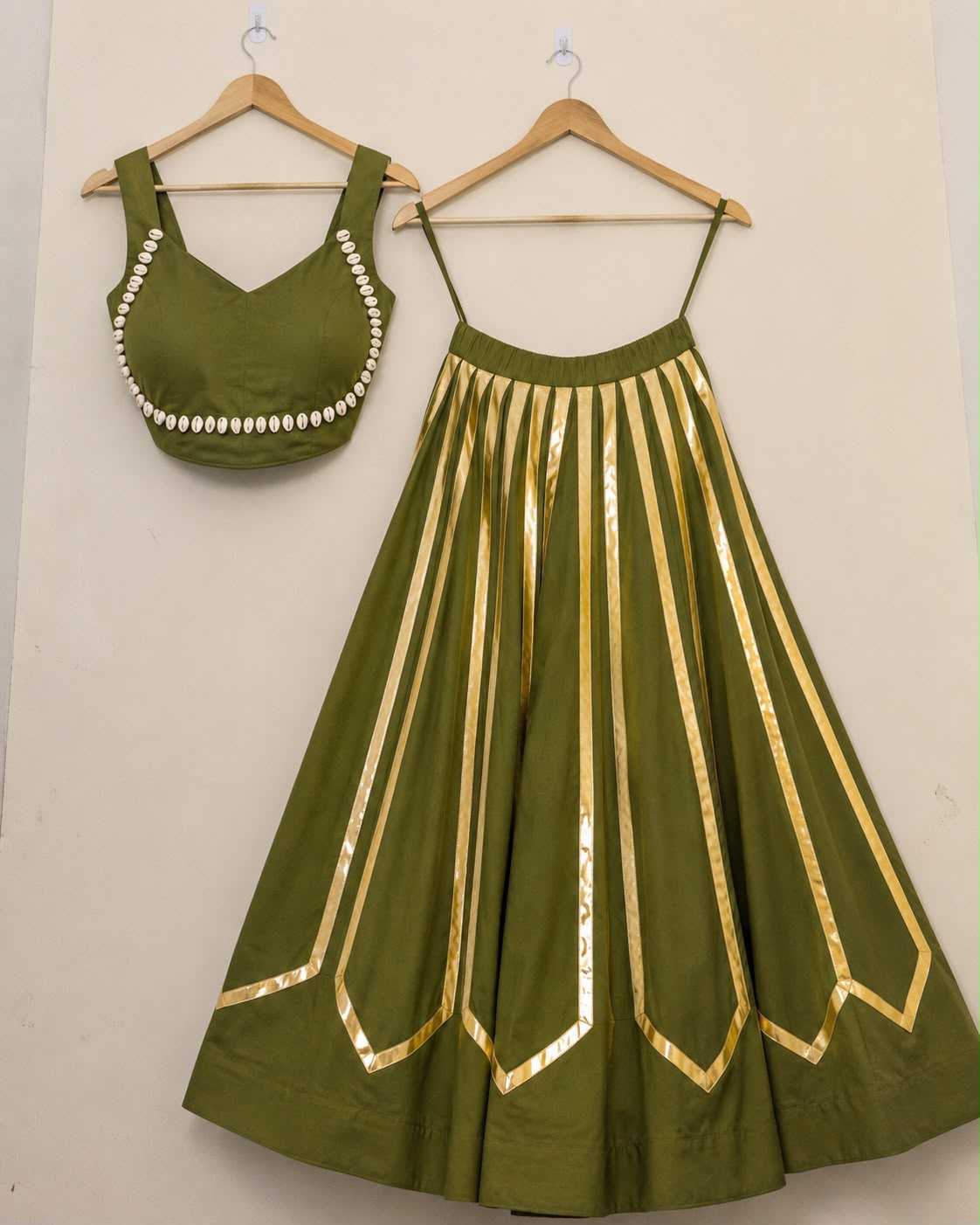 Heavy Roman Silk Designer Lehenga