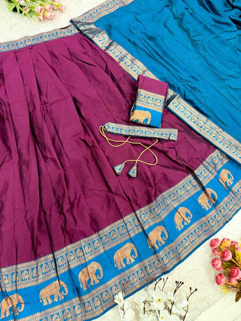 Jacquard Traditional Lehenga