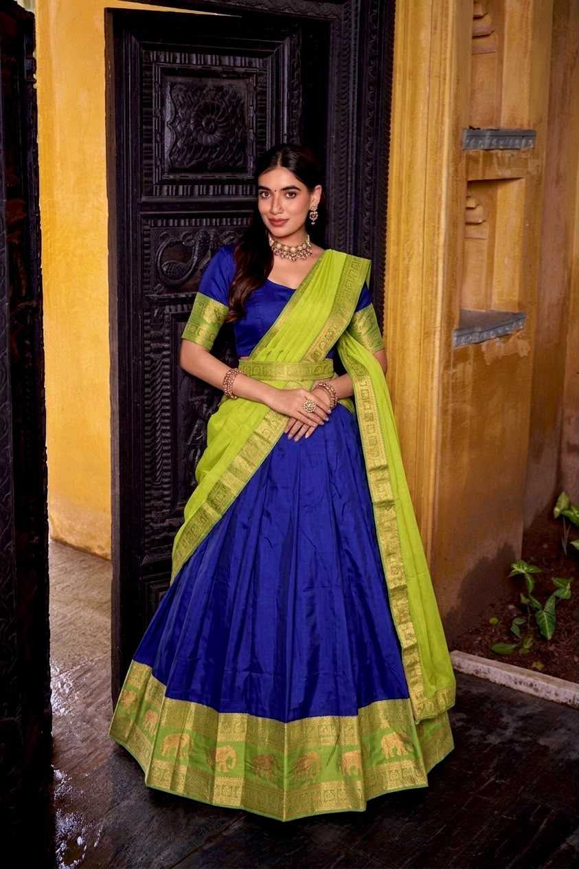Jacquard Traditional Lehenga