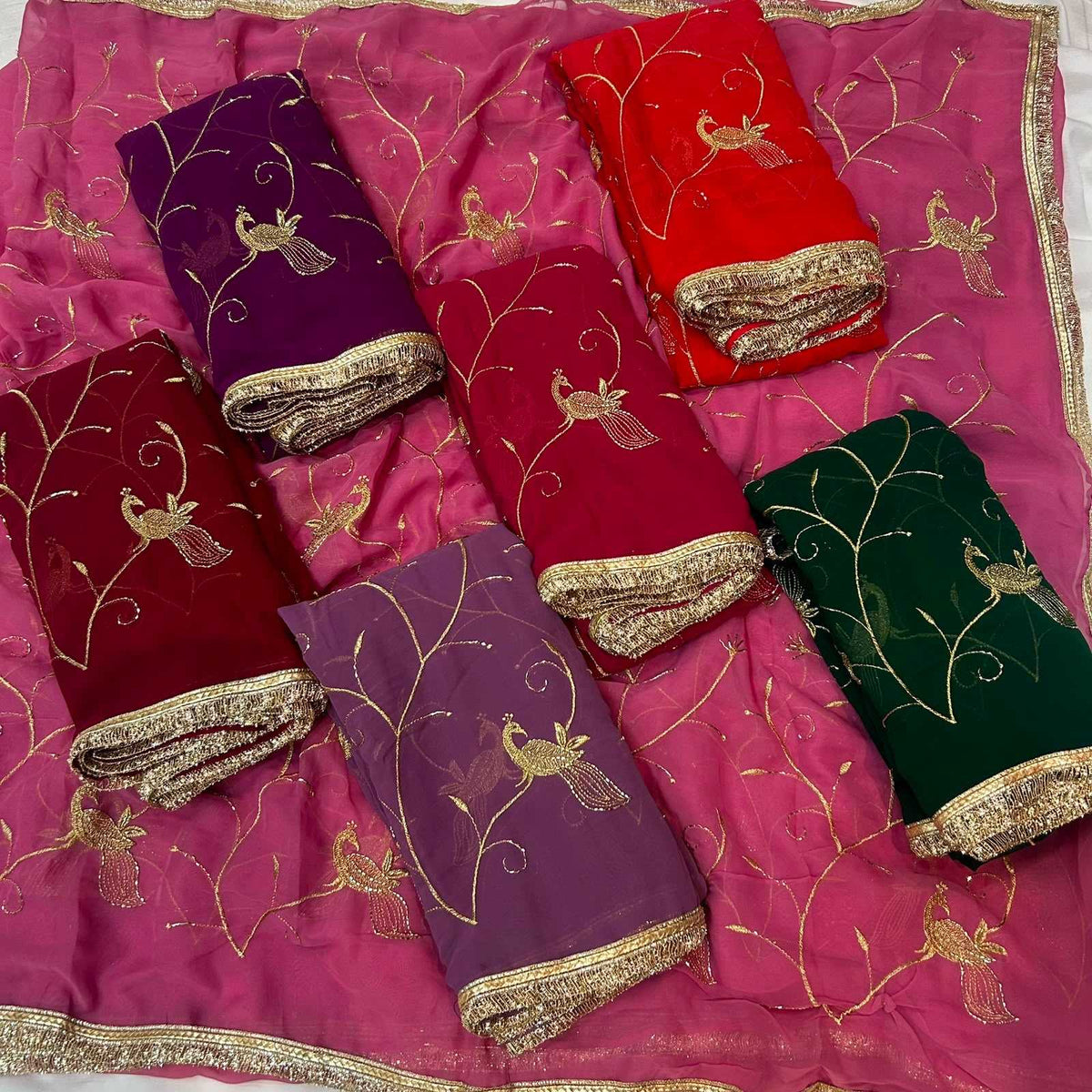 Georgette Designer Saree