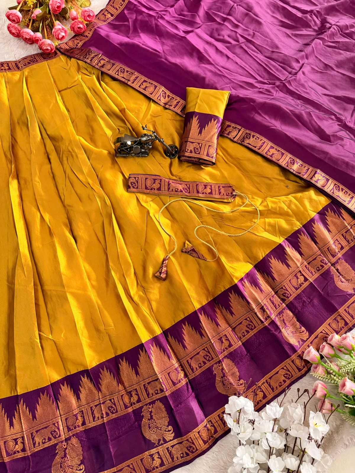 Juhi Soft Silk Traditional Lehenga