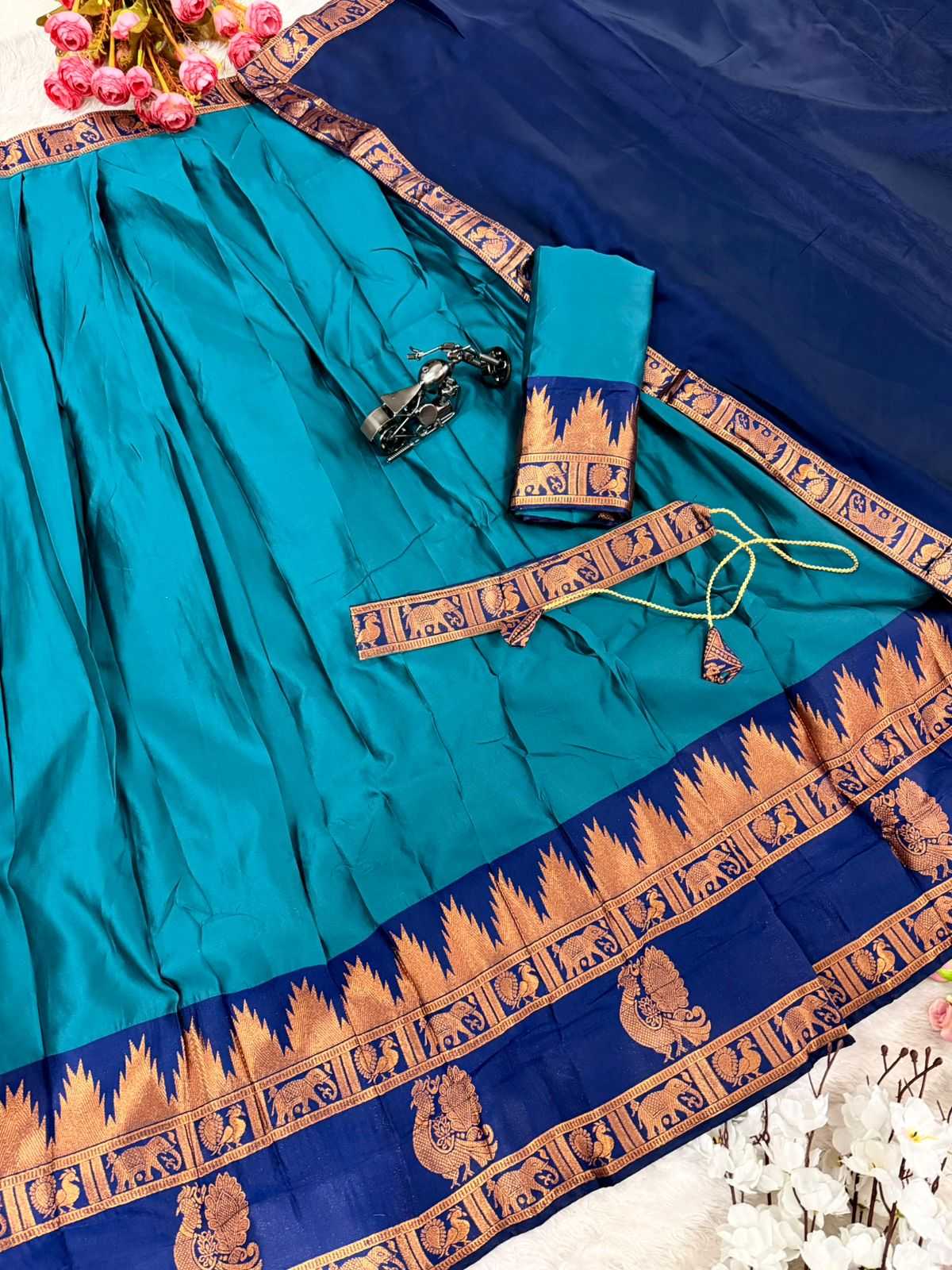 Juhi Soft Silk Traditional Lehenga