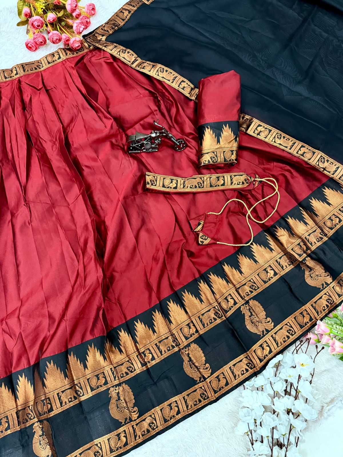 Juhi Soft Silk Traditional Lehenga