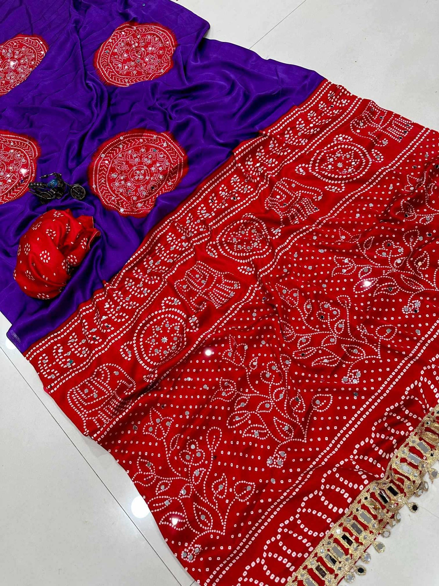 Printed Silk Saree