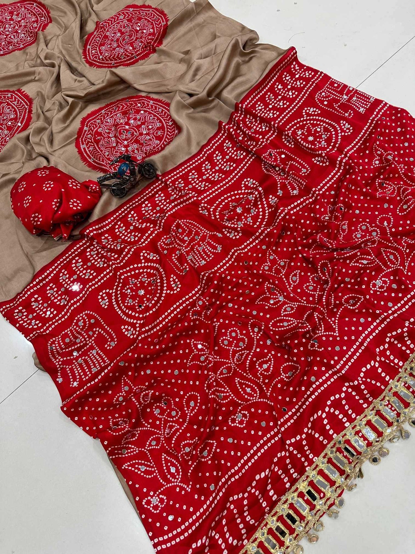 Printed Silk Saree