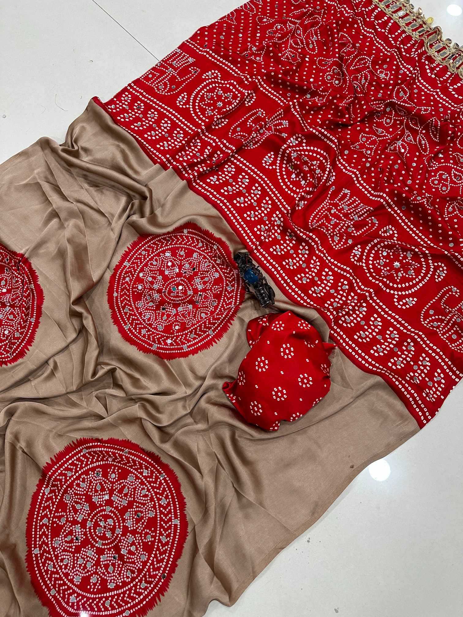 Printed Silk Saree