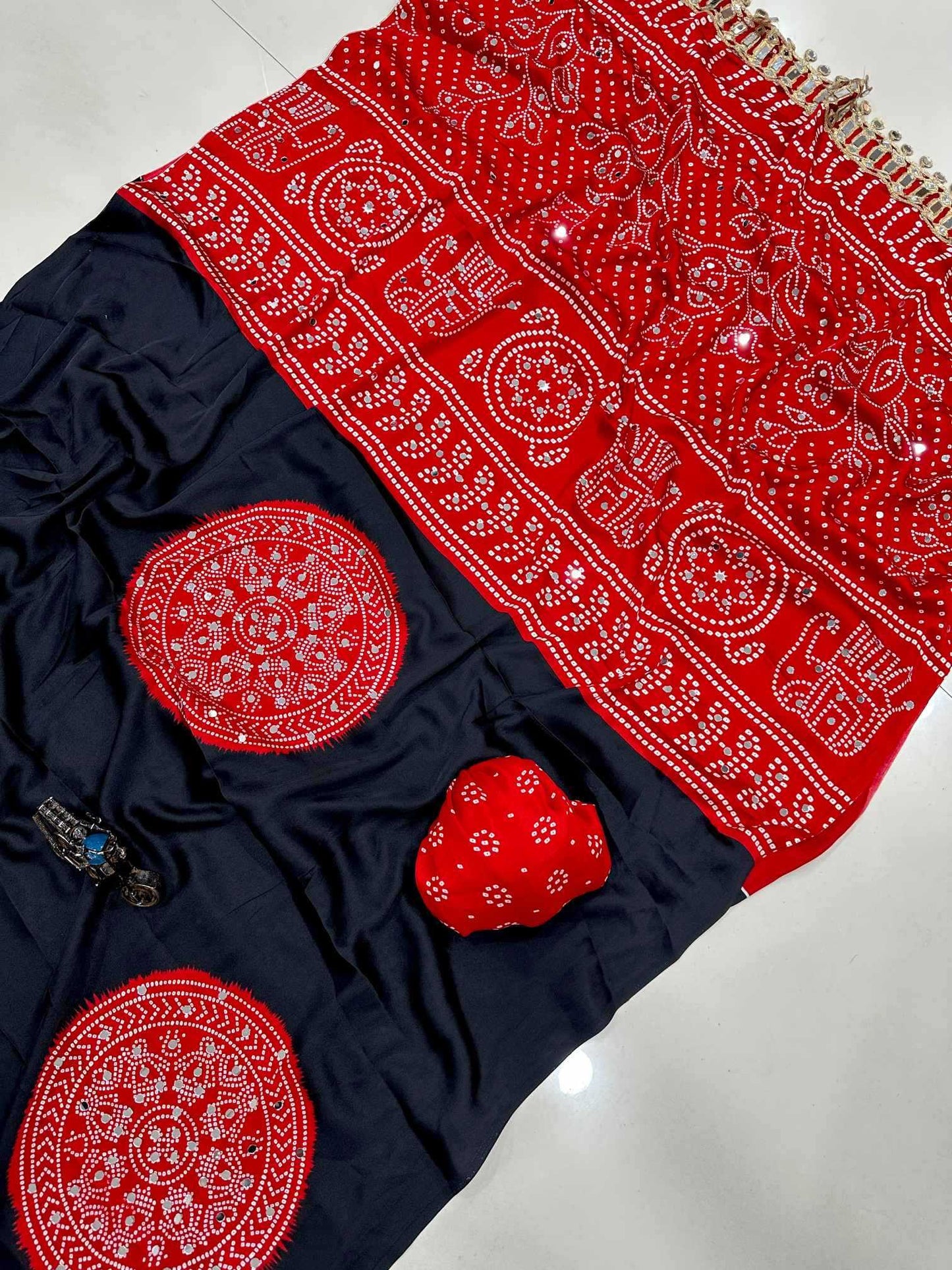 Printed Silk Saree