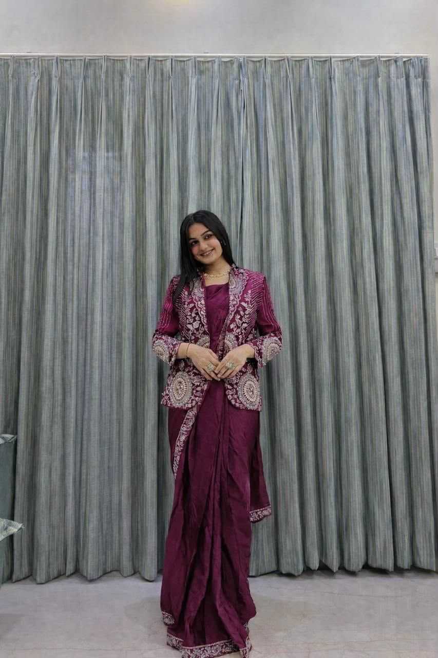 Rangoli Silk Sequence Saree