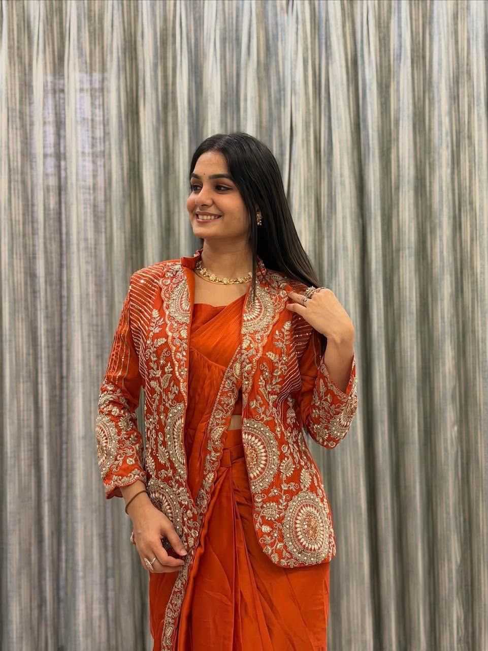 Rangoli Silk Sequence Saree