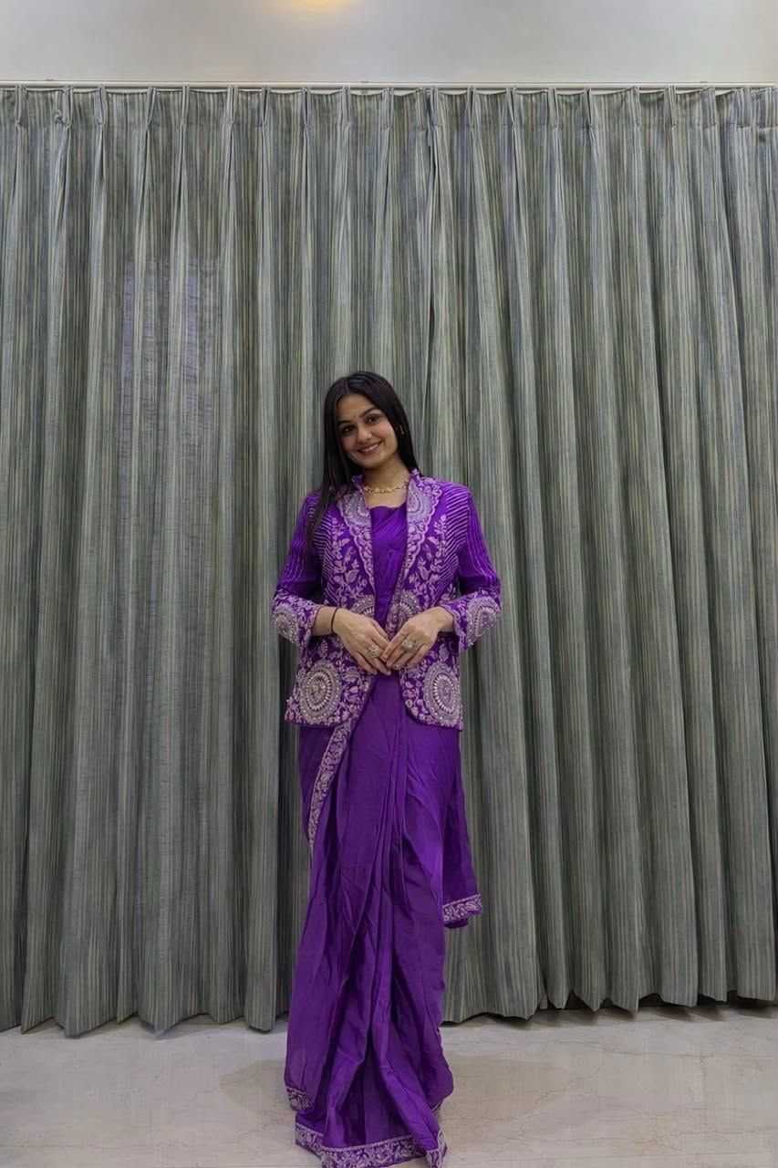 Rangoli Silk Sequence Saree