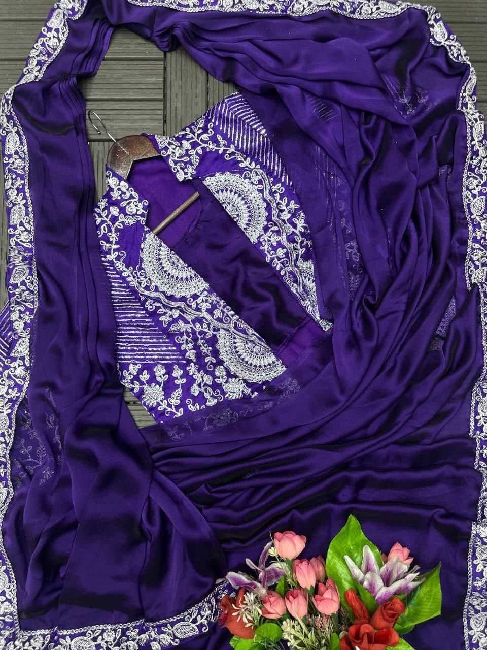 Rangoli Silk Sequence Saree
