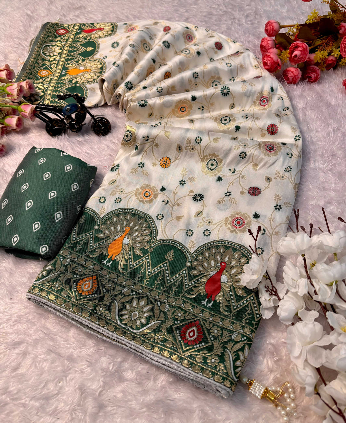 Silk Gota Patti Saree