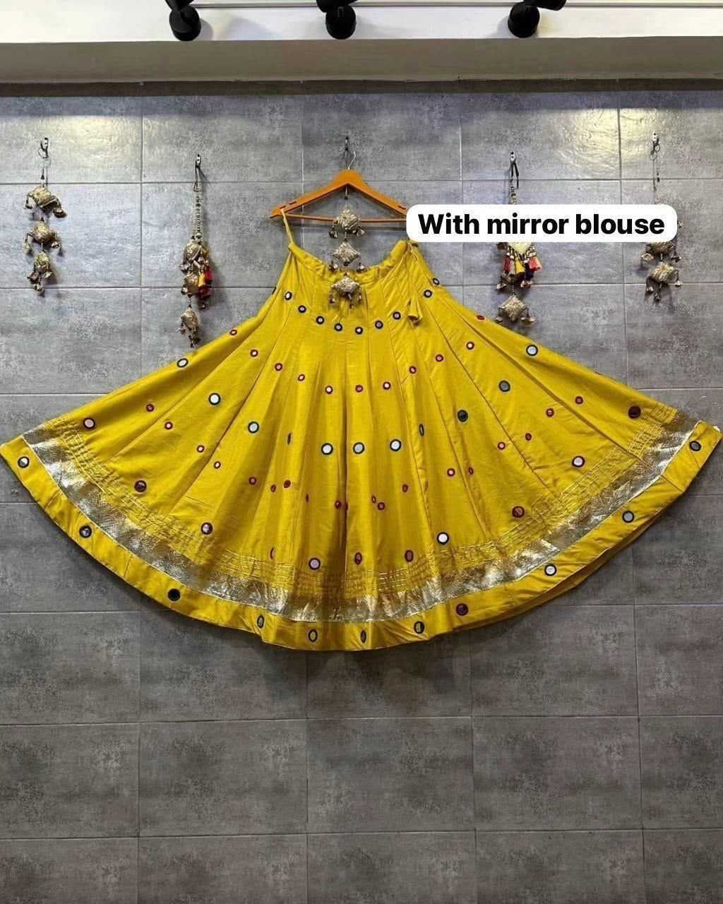 Reyon Cotton Designer Lehenga