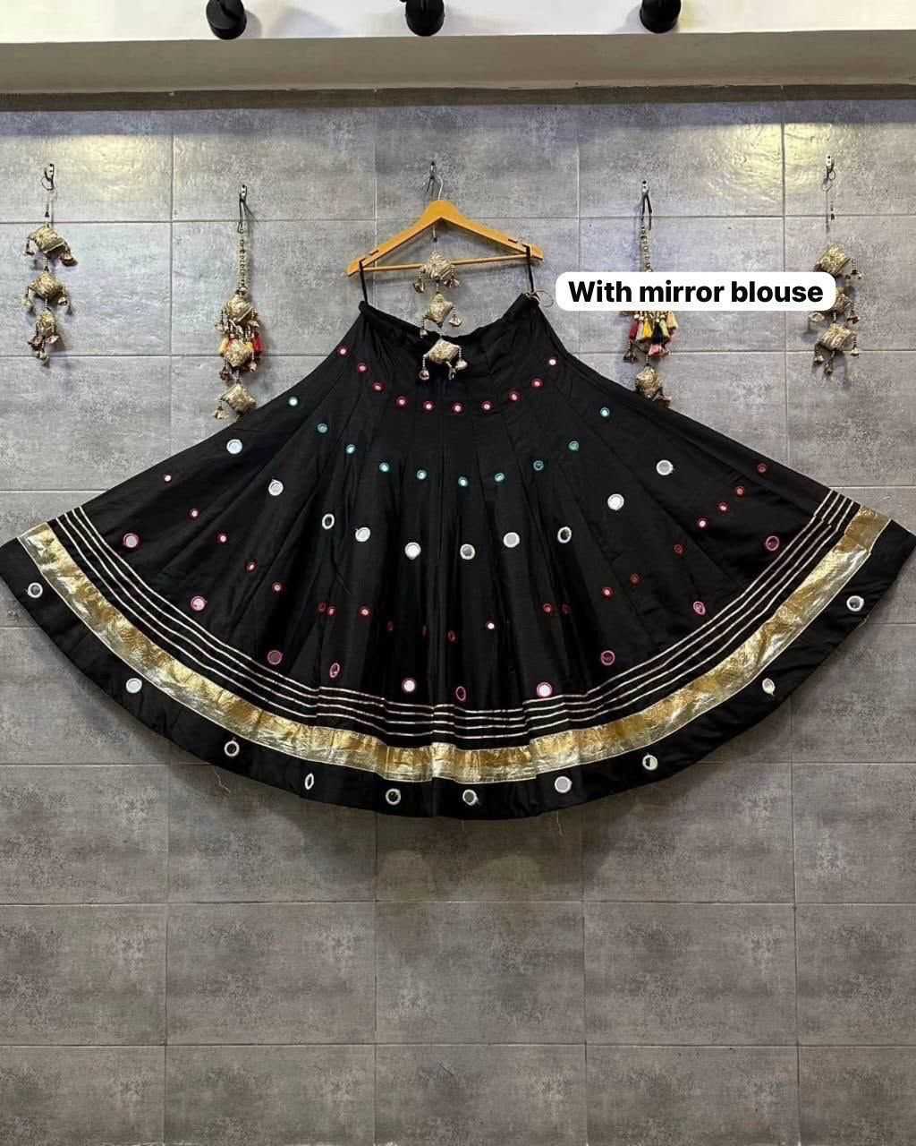 Reyon Cotton Designer Lehenga