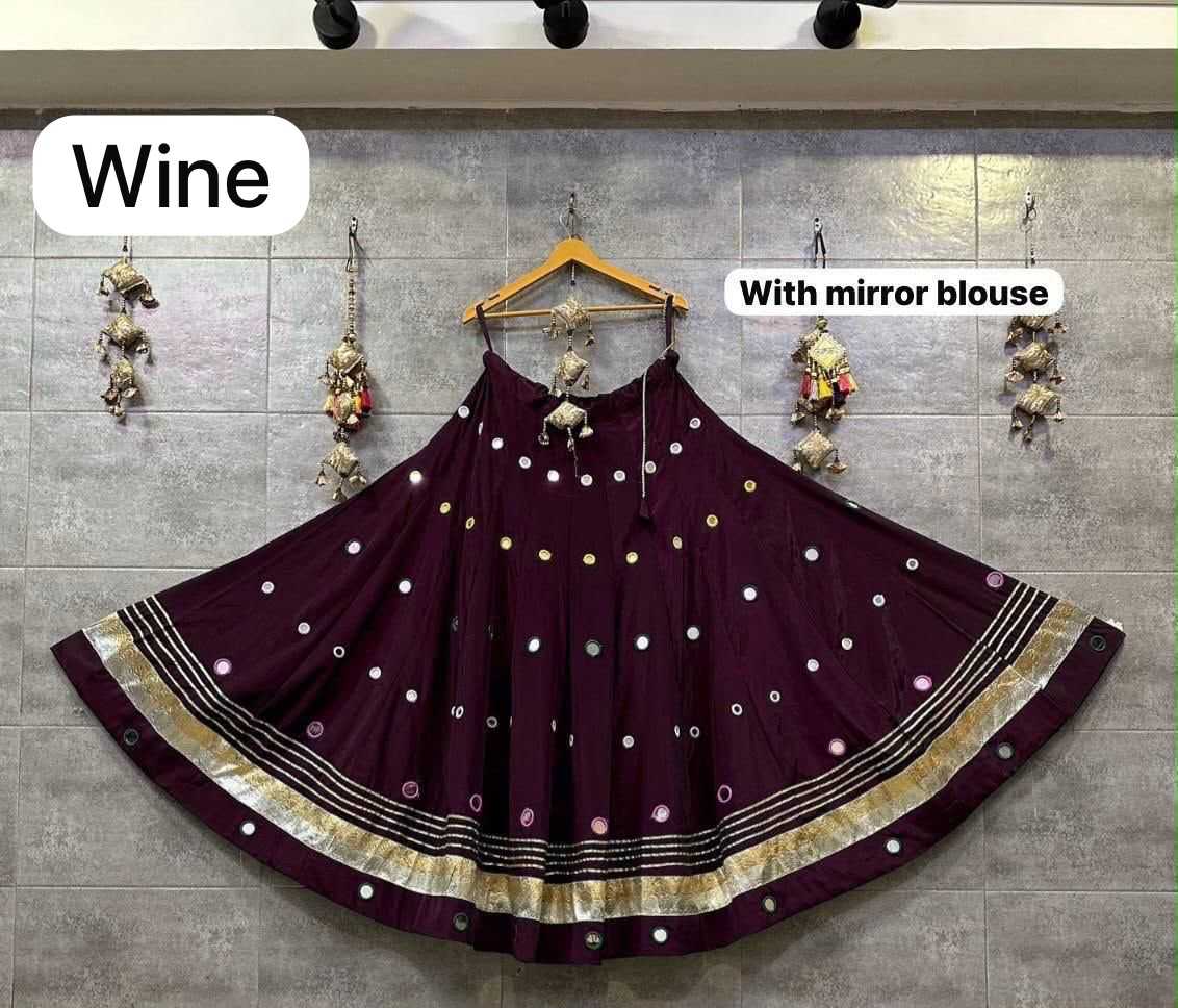 Reyon Cotton Designer Lehenga