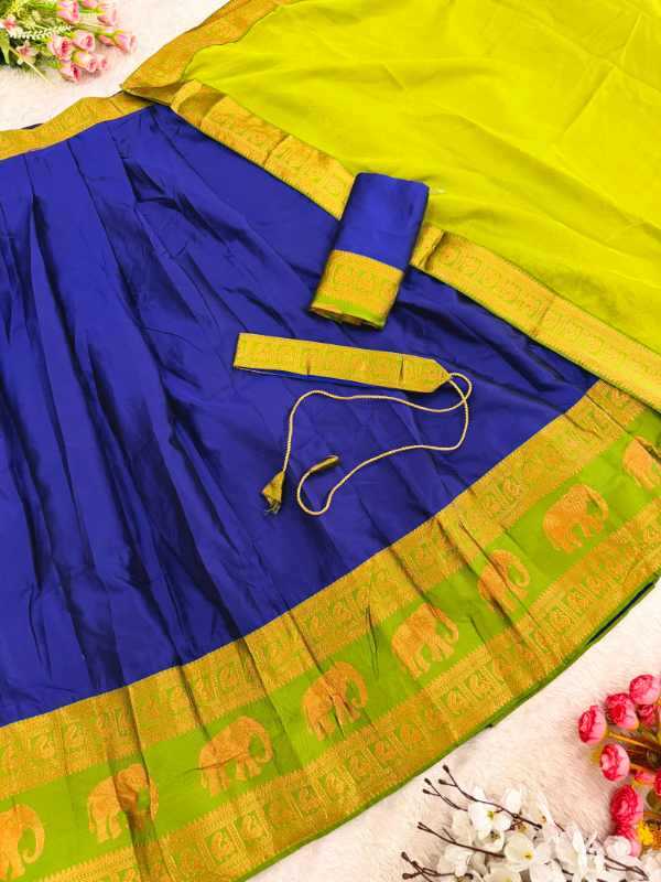 Jacquard Traditional Lehenga