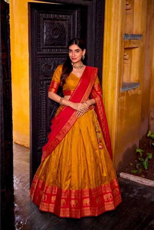 Jacquard Traditional Lehenga