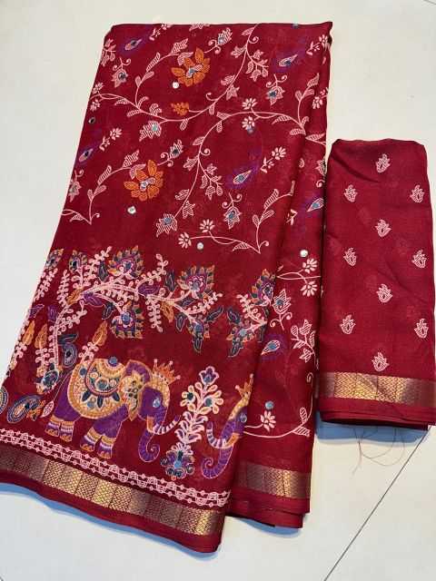Pallavi Jacquard Designer Saree