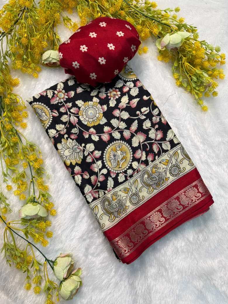 Gajji Silk Ajrakh Saree