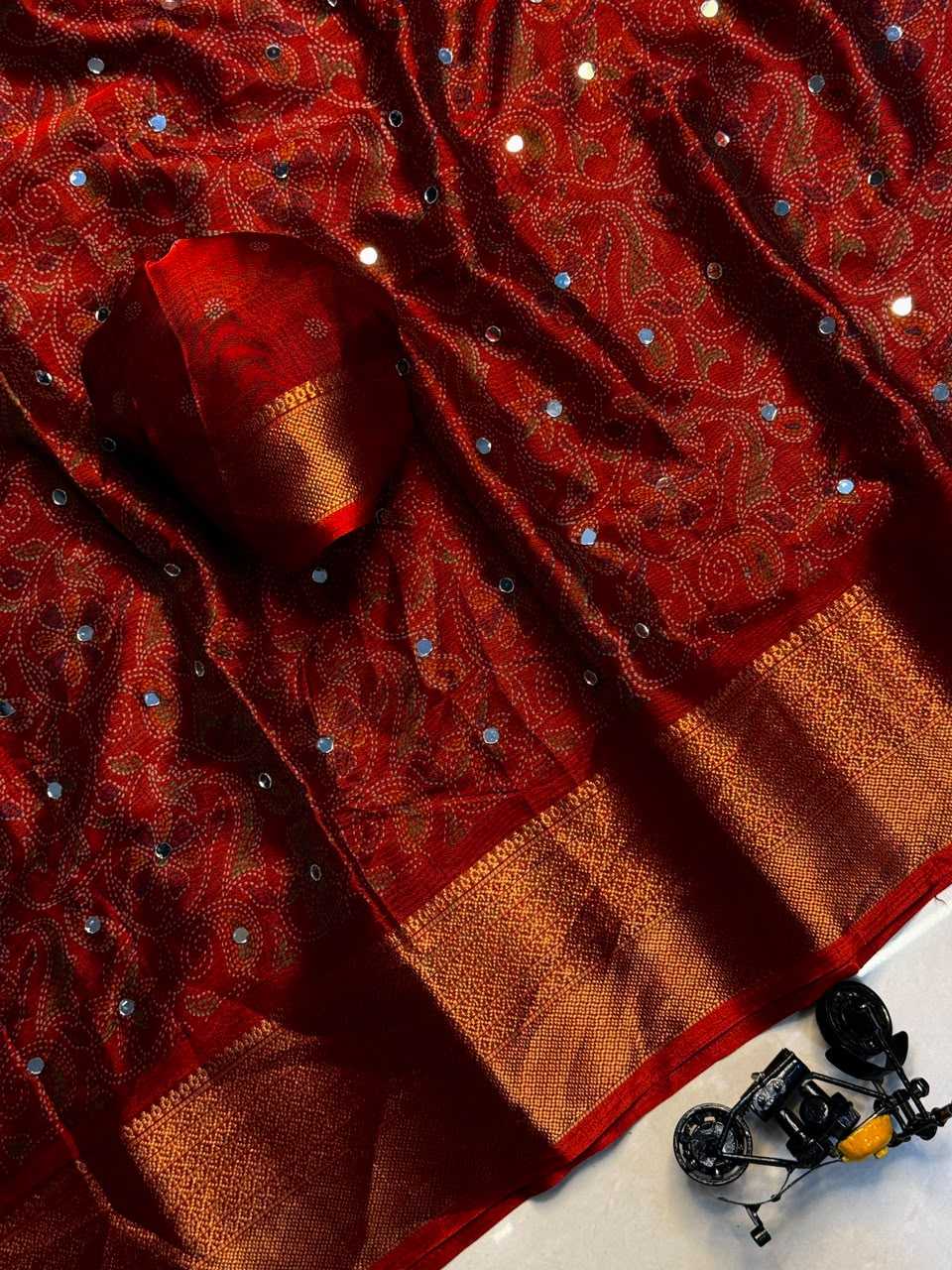 Premium Georgette Designer Saree in Cheery