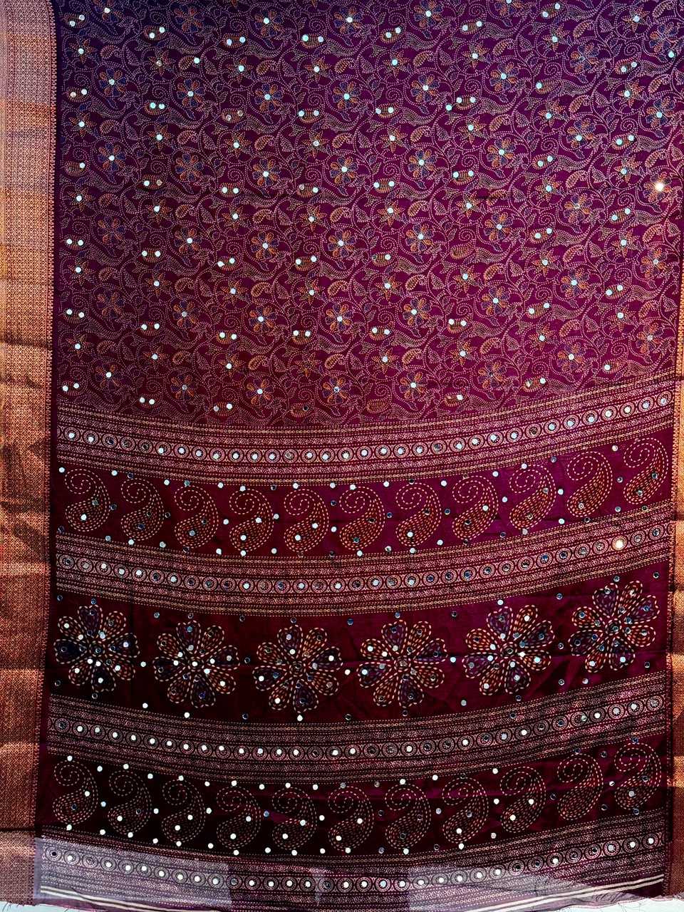 Premium Georgette Designer Saree in Cheery