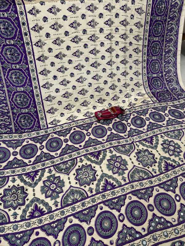 Japan Sartin Designer Saree