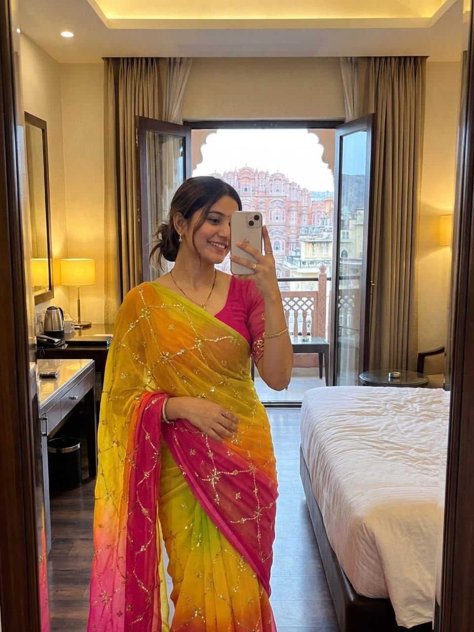 Georgette Saree