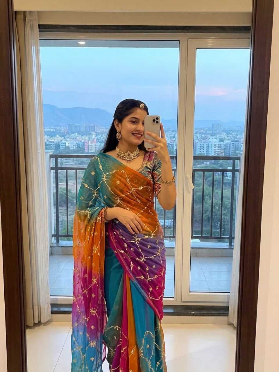 Georgette Saree