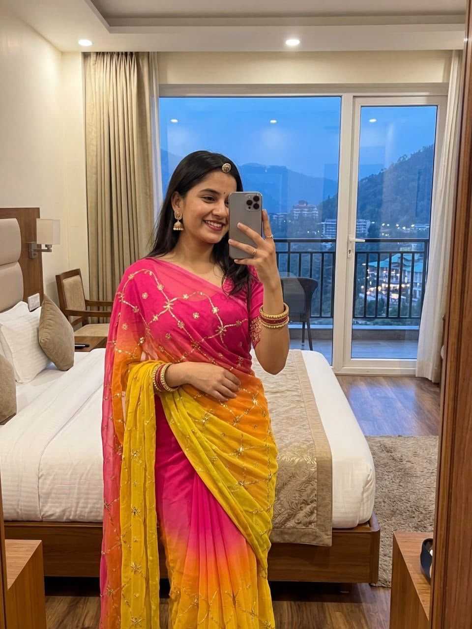 Georgette Saree