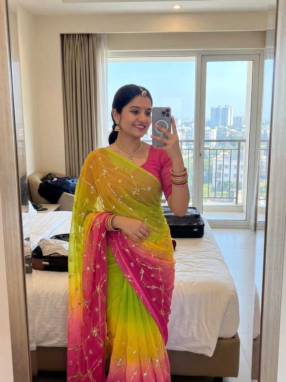 Georgette Saree