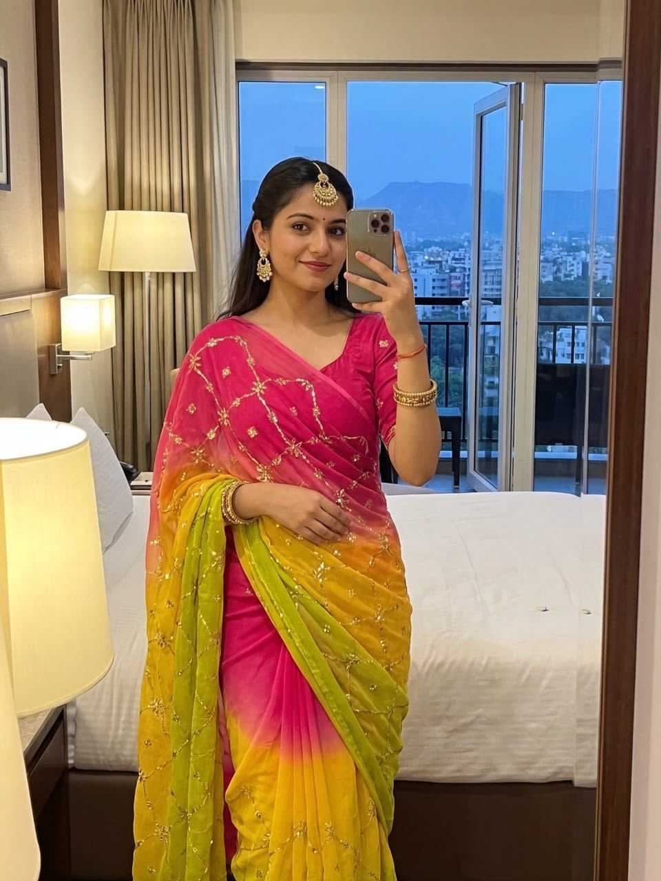 Georgette Saree