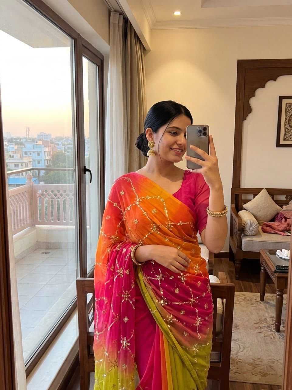Georgette Saree