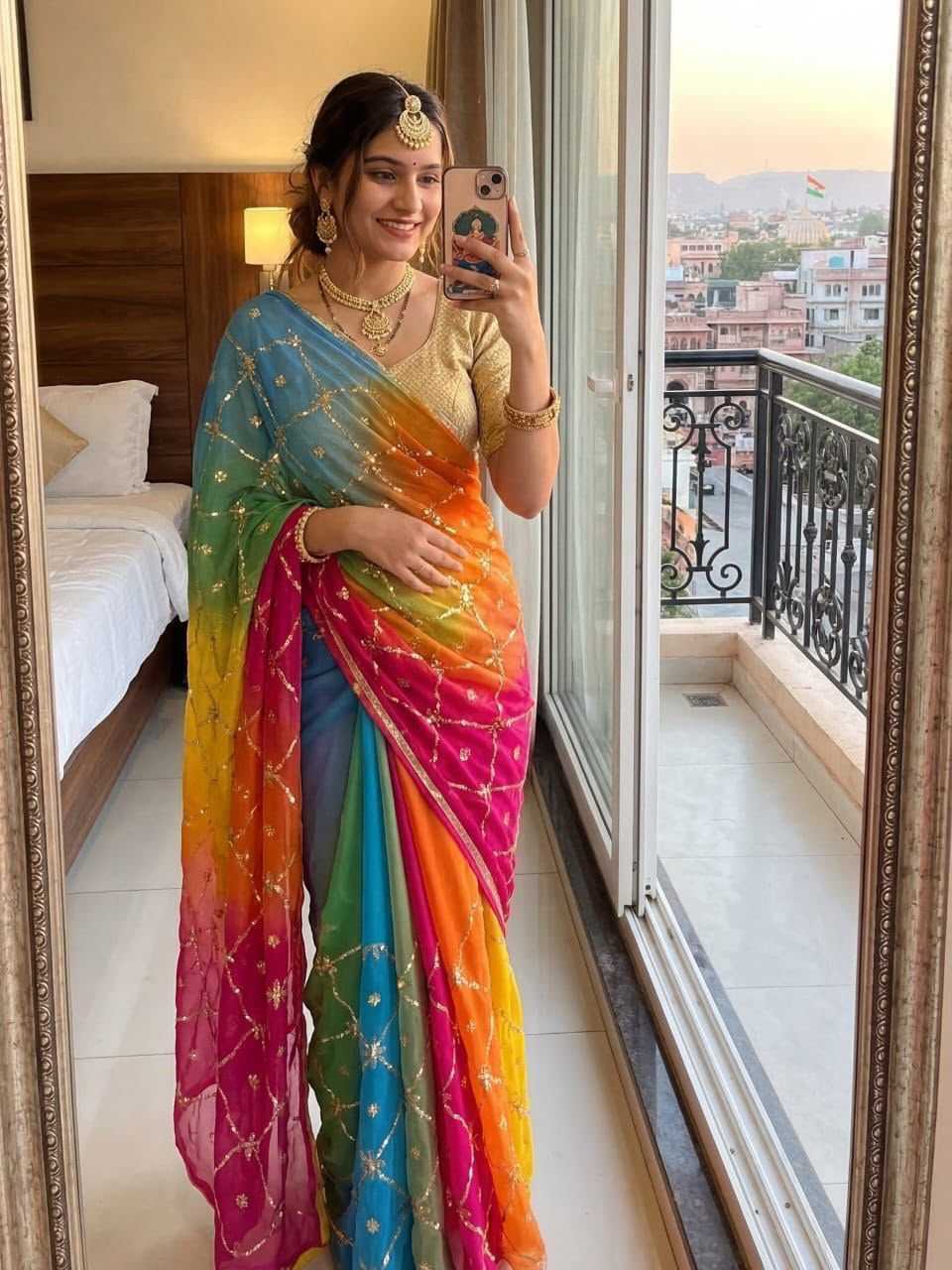 Georgette Saree