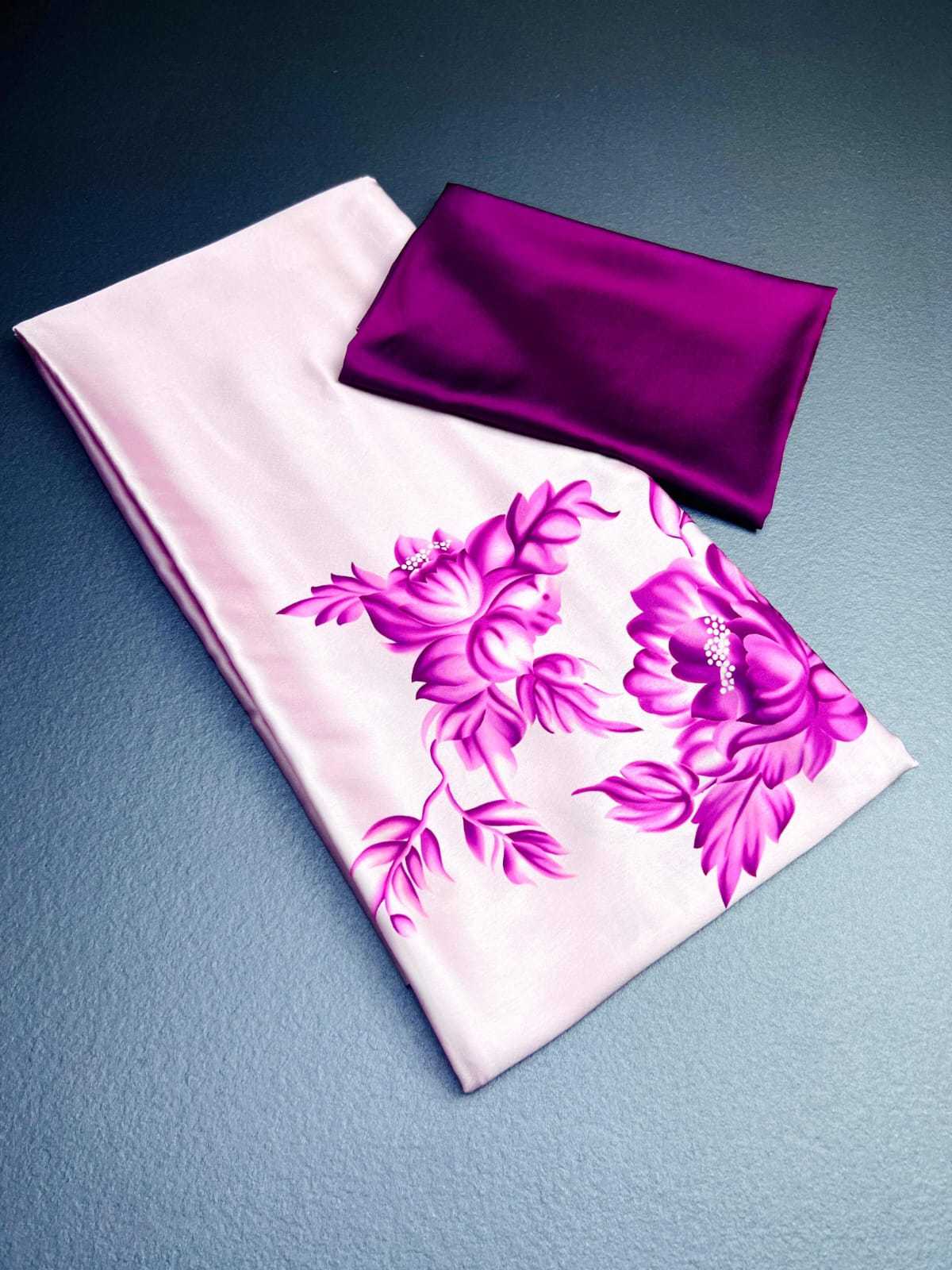 Crepe Silk Designer Saree