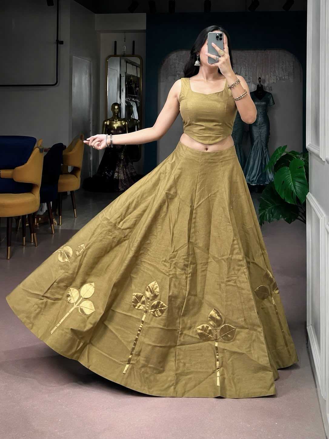 Cotton Designer Lehenga