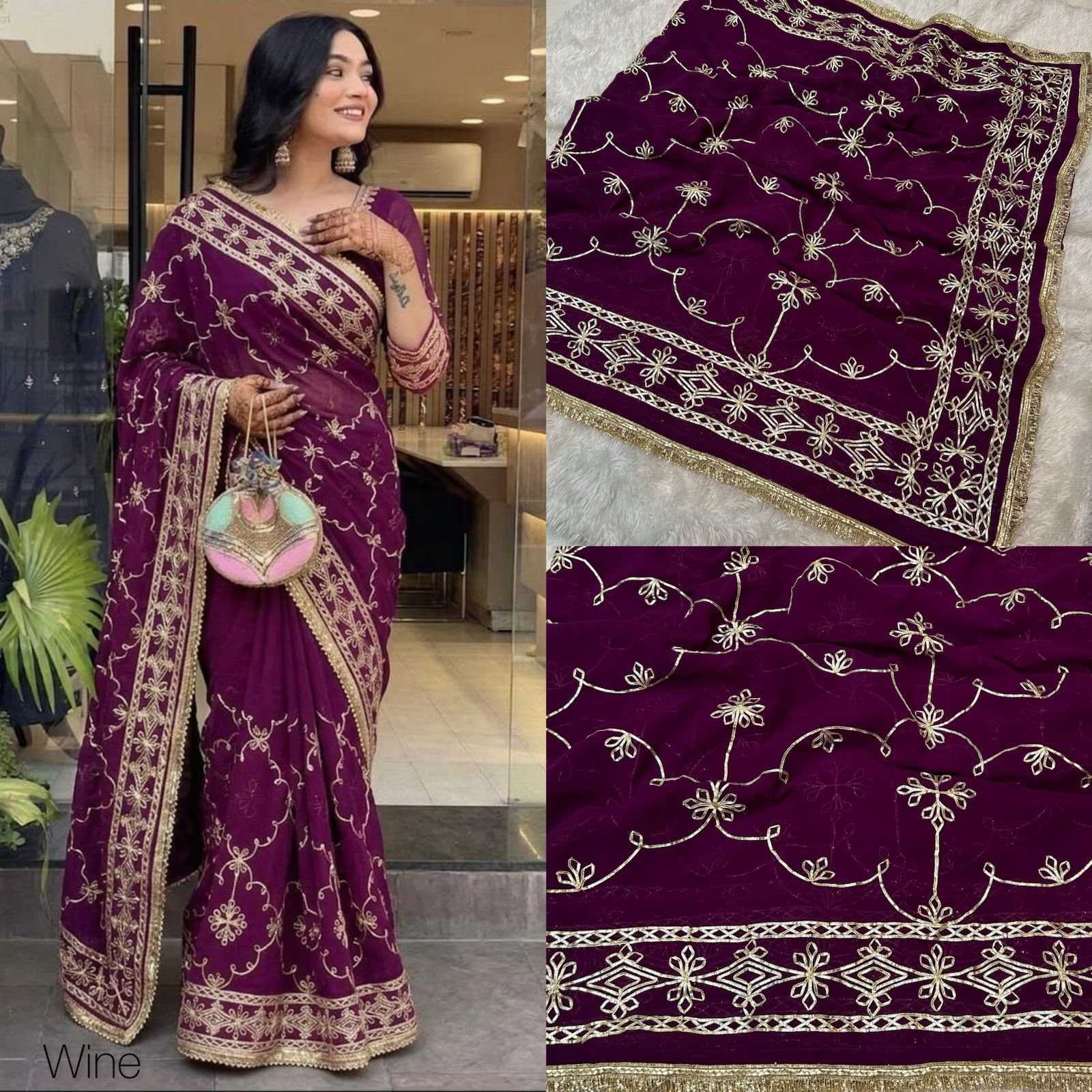 Georgette Saree