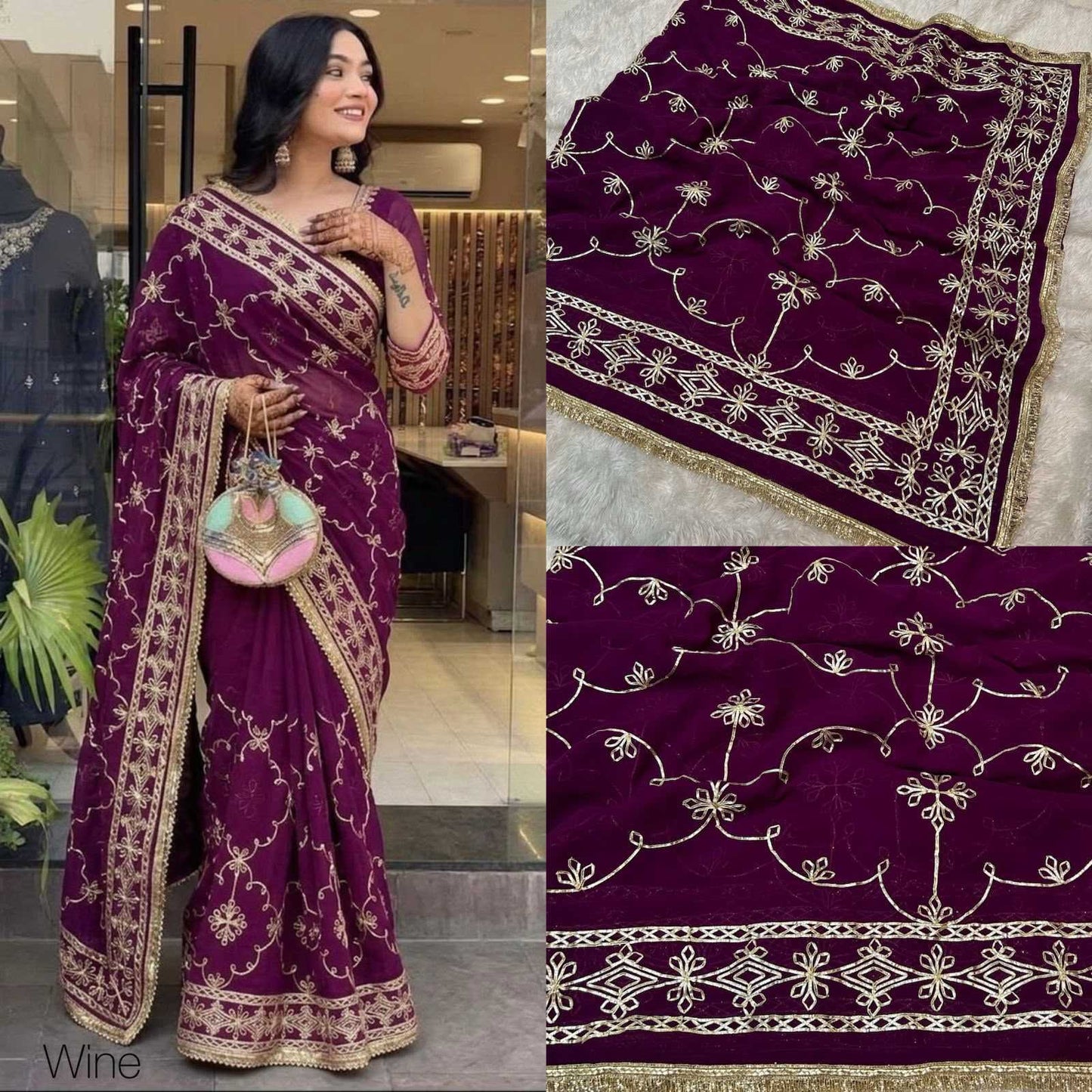 Georgette Saree