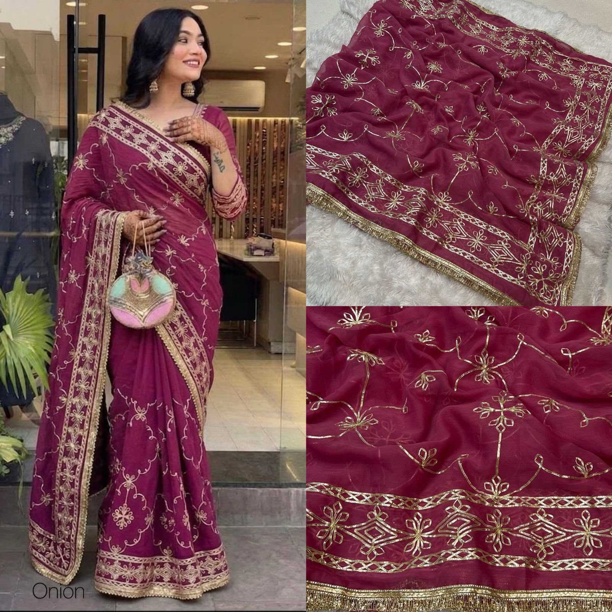 Georgette Saree