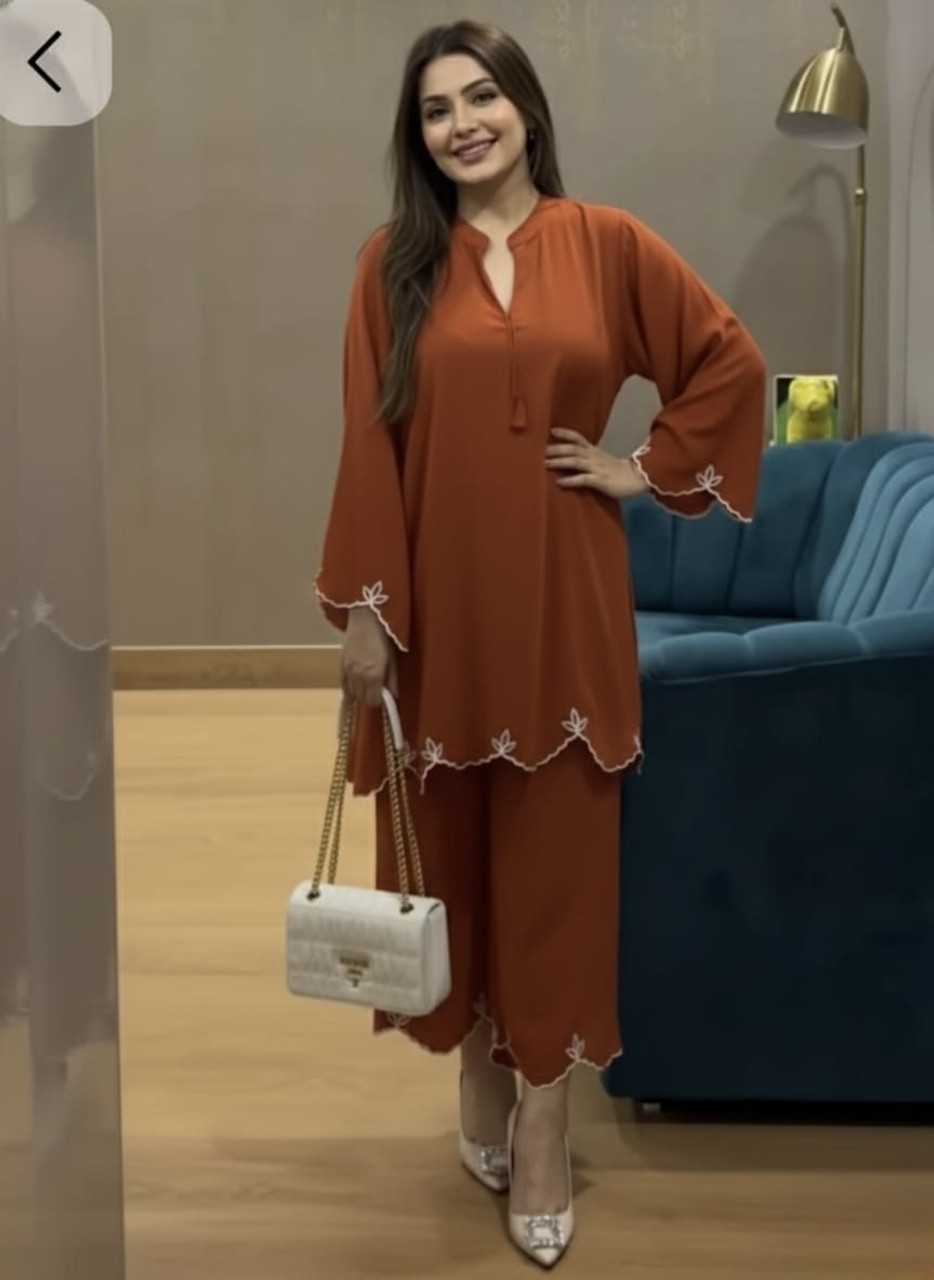 Mod Viscose Rayon Embroidered Kurti