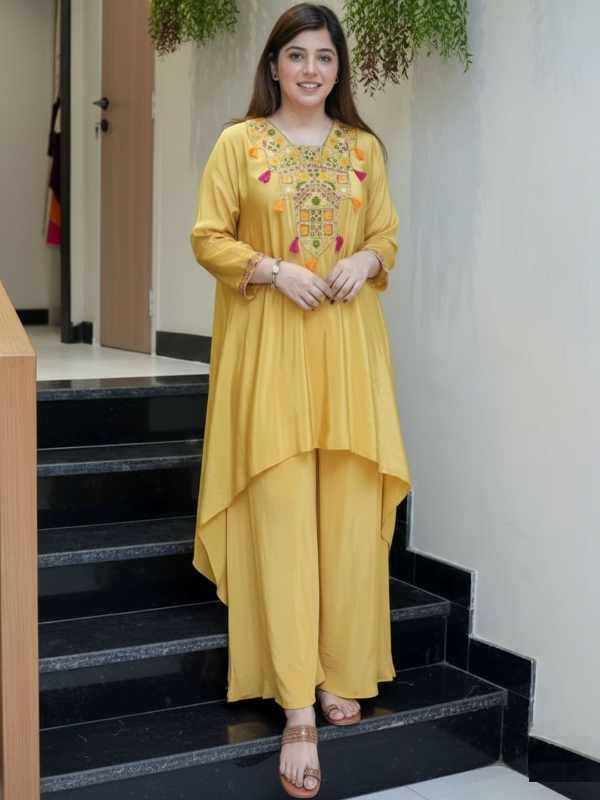 New Silk Sharara Salwar Suit