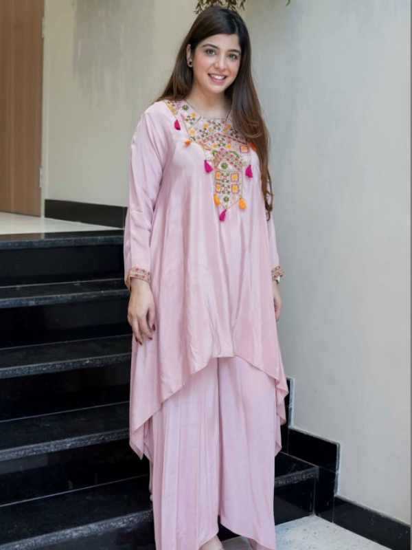 New Silk Sharara Salwar Suit