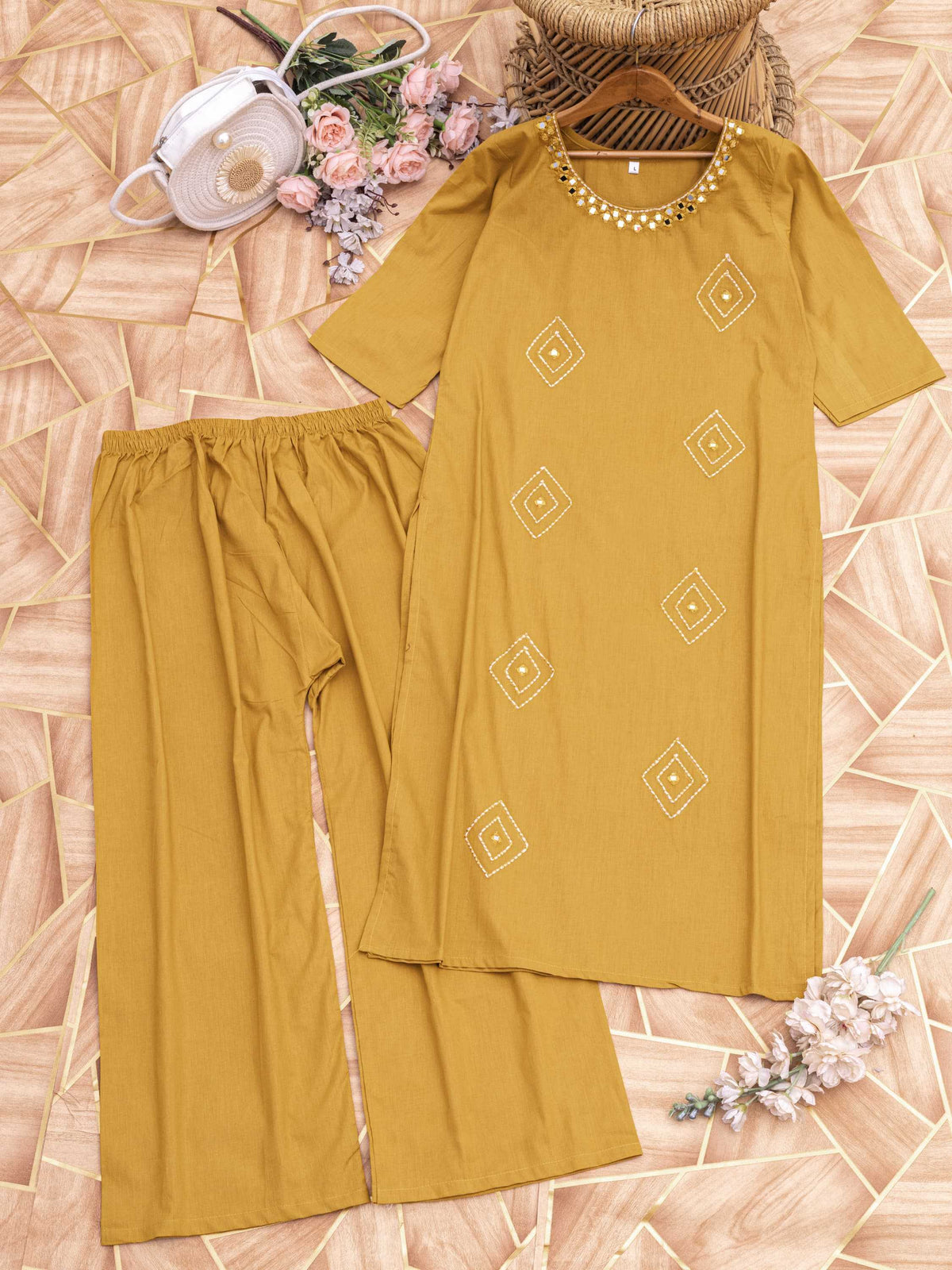 Set Cotton Designer Kurti