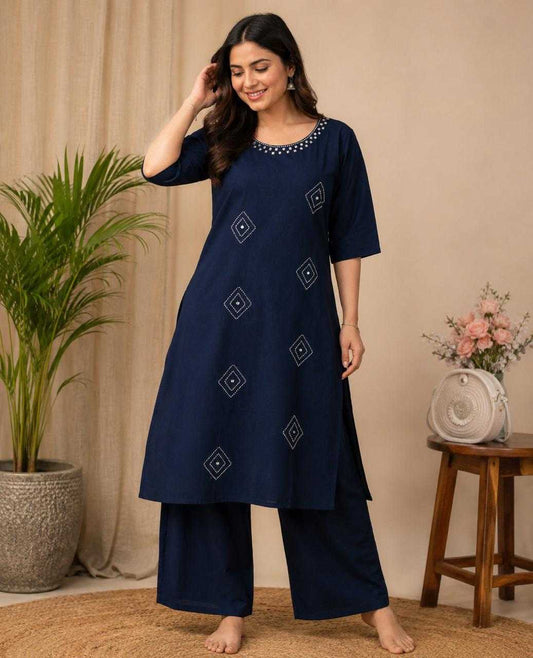 Set Cotton Designer Kurti
