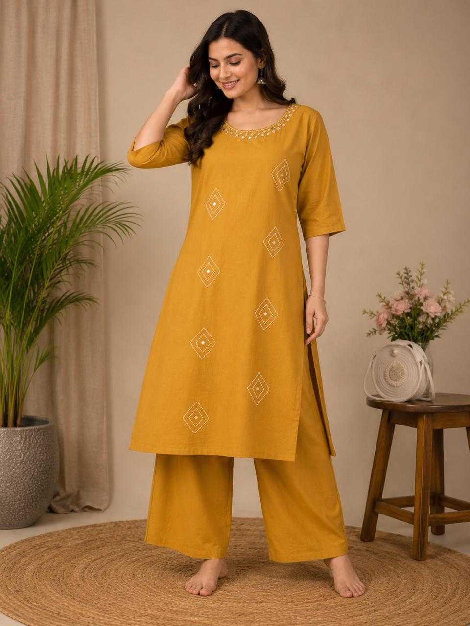 Set Cotton Designer Kurti