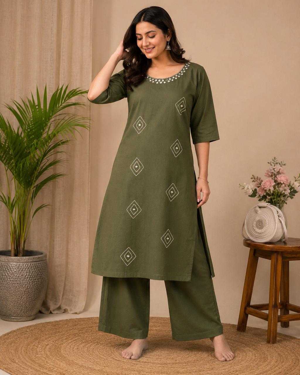 Set Cotton Designer Kurti