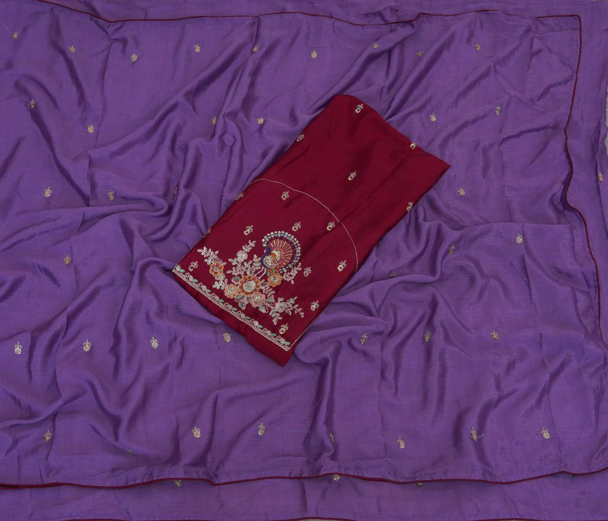 Chinon Sequence Saree