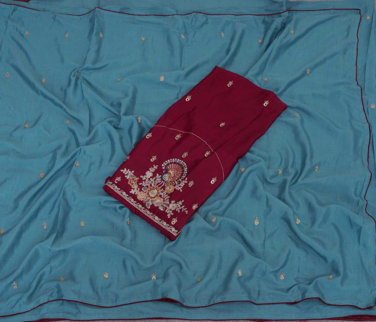 Chinon Sequence Saree