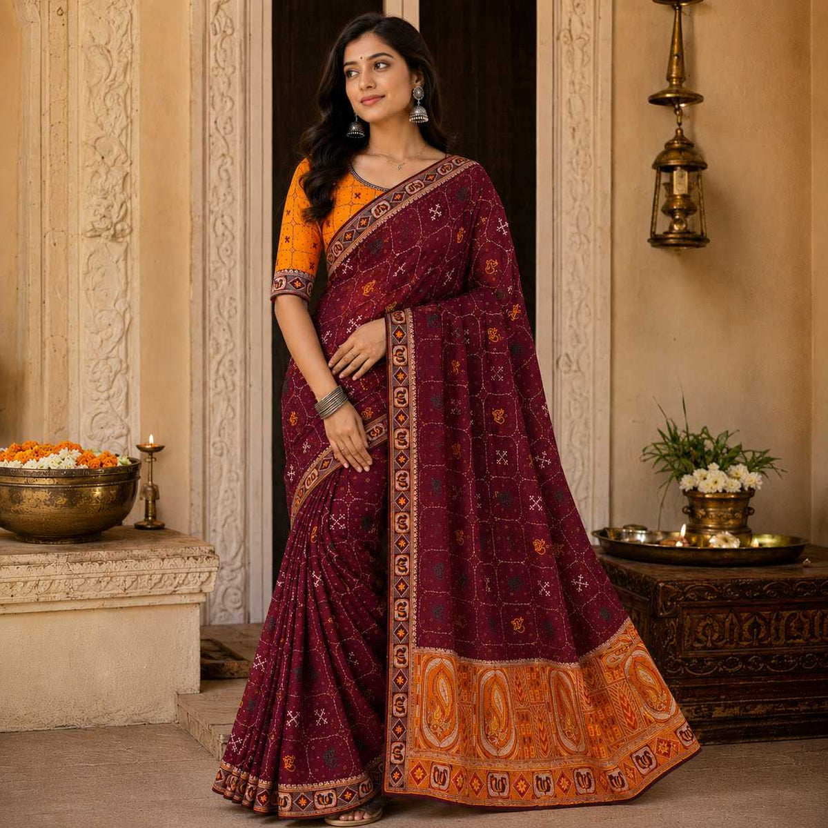 Chiffon Saree