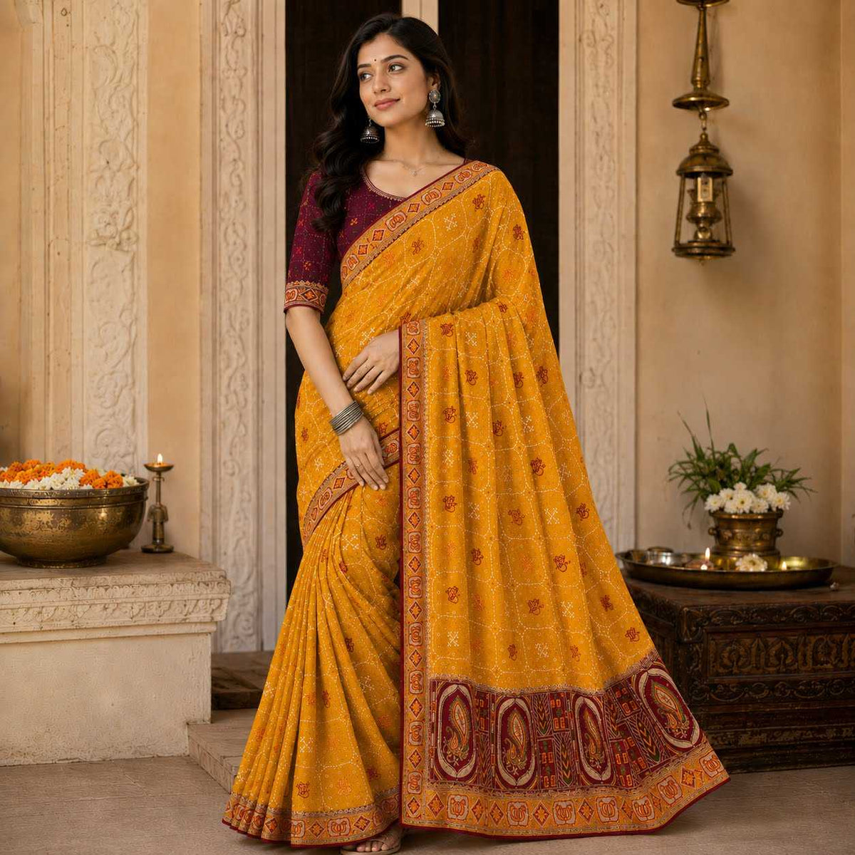 Chiffon Saree