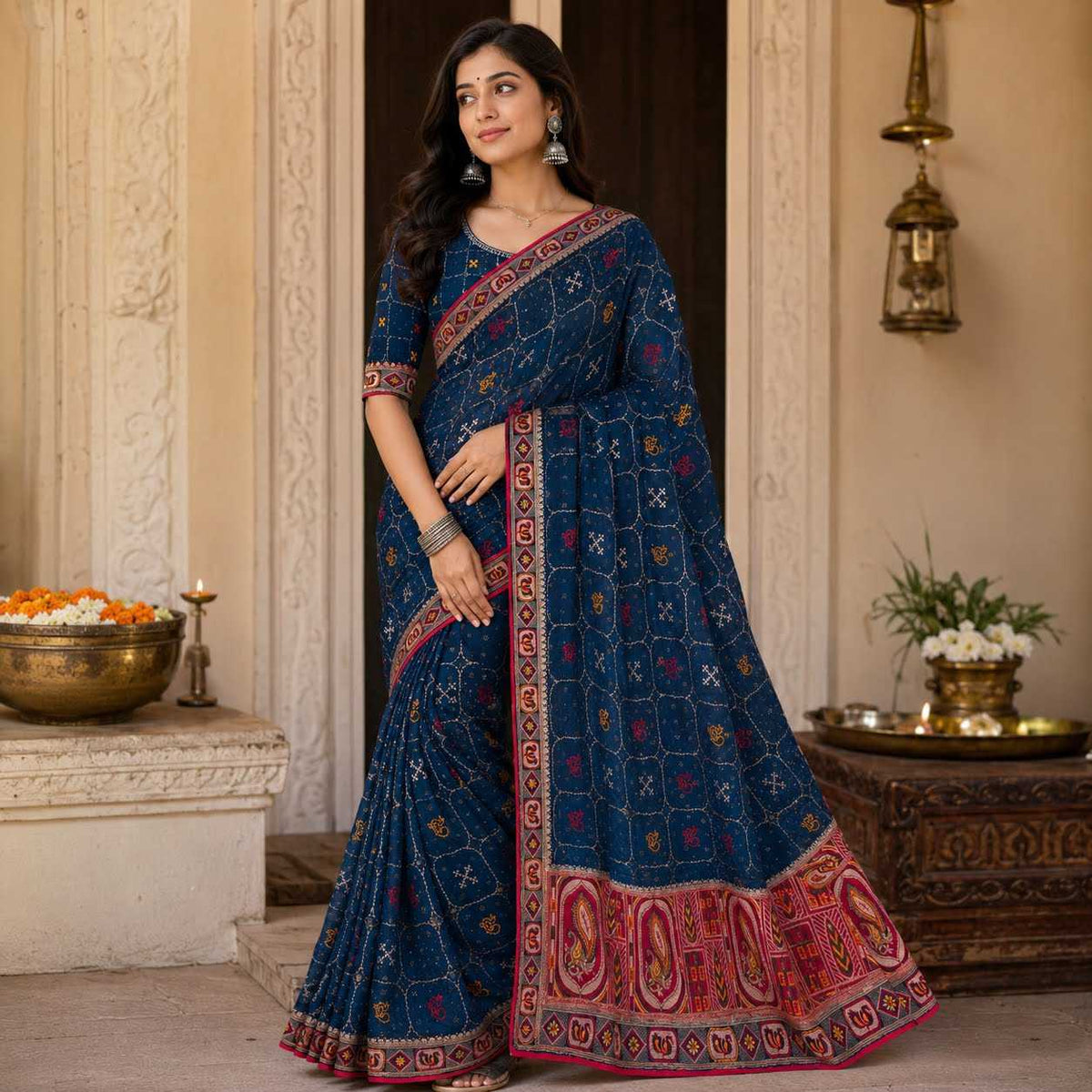 Chiffon Saree